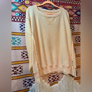 AE Oversized Big High Waffle Sweatshirt